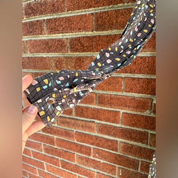 Diane von Furstenberg Silk Confetti Button Down Dress size 4 - Picture 6 of 8